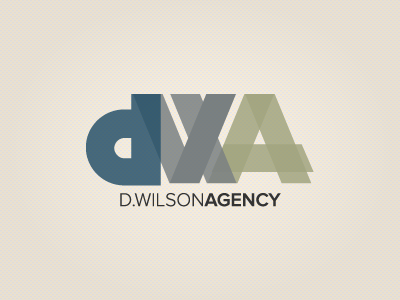 D.Wilson Agency identity logo proxima nova