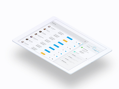 Expenses dashboard expenses reimburse responsive tablet white