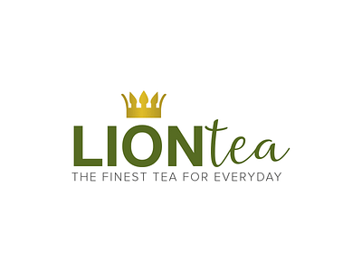 Branding & Packaging for "Lion Tea" branding design fashion green icon illustration logo typography ux vector