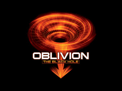 Oblivion The Black Hole - Logo Design branding design gardaland idea illustration illustrator logo logo design oblivion photoshop rollercoaster theme park typography vector