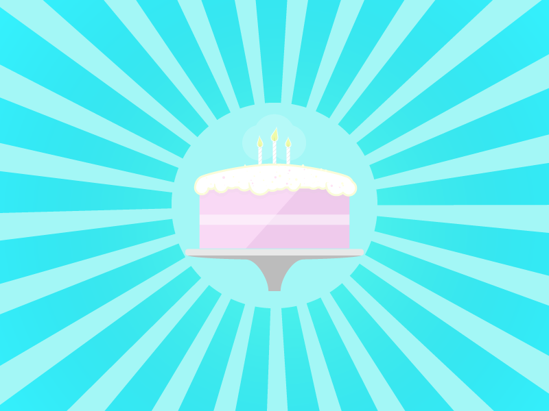 Birthday cake birthday cake celebration candle frosting card yummy food surprise sunburst fire wax