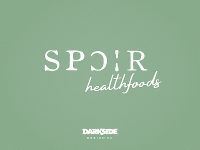 SPORE HEALTHFOODS branding design agency food graphic design heathfoods logo logo design