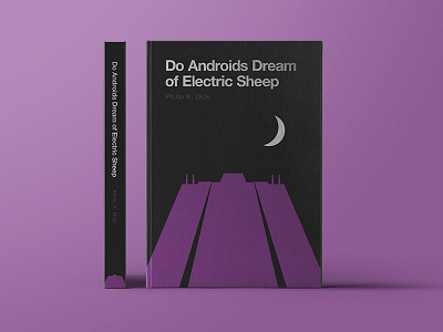 Do Androids Dream book cover book covers book design books cover design graphic graphic design helvetica illustration novel philip k dick