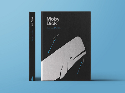 MOBY DICK book cover book covers book design books cover design graphic graphic design helvetica illustration moby dick novel publishing