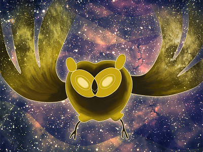 Cosmic Owl adventure time cosmic owl illustration