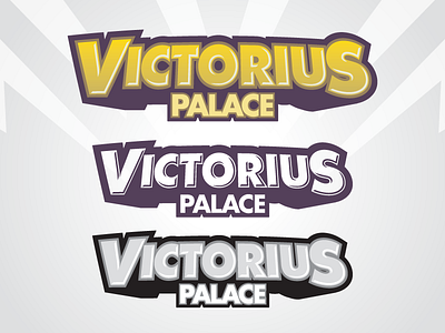 Victorius Logotype dios gambling god greek logo palace type victoria zeus