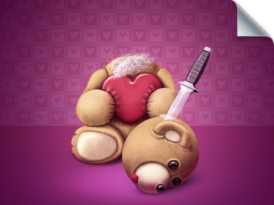 Teddy Bear character gift icon icons illustration lj photoshop teddy bear toy valentine virtual wladza