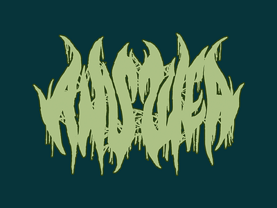 Answer extreme green logo metal slime sludge swamp