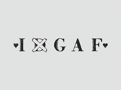 <3IDXGAF<3 black branding font hearts lettering letters logo logotype punk text texture type