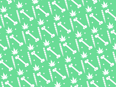 Stoney Boney all over print blunt branding cannabis cbd green joint leaf leaves marijuana natural pattern print smoke weed white