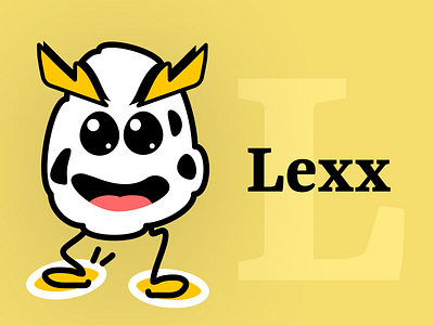 Lexx hero illustration mascot