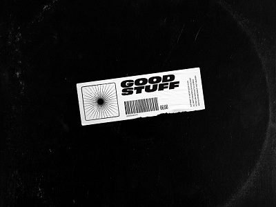GOOD STUFF branding cd artwork cd cover corporate design cover art design sticker stickers techno trance vintage viny cover vinyl