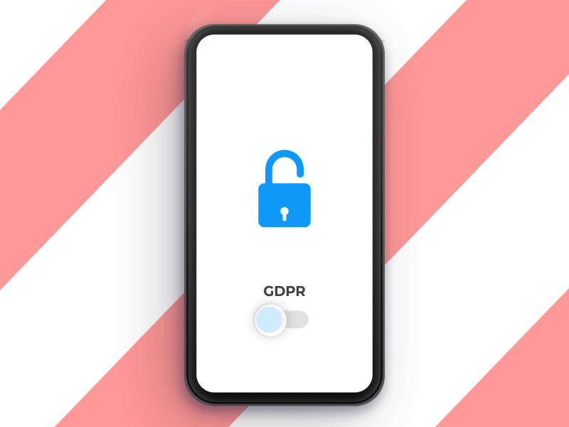 GDPR after effect animation app app animation enable gdpr gif protection security switch ui webkul