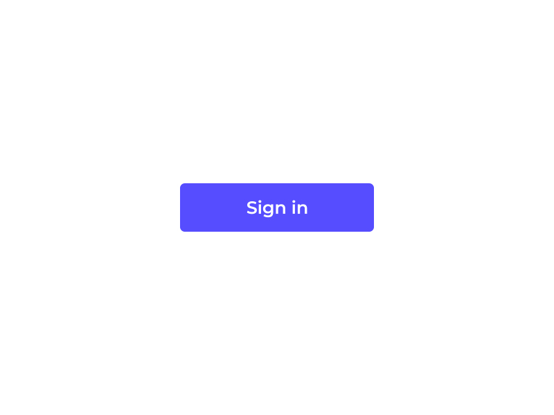 Sign in Button Interaction