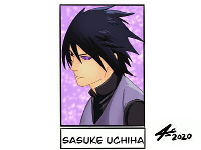sasuke uchiha animation anime boruto cartoon digitalart draw drawing illustration naruto sasuke sasuke uchiha sketchbook