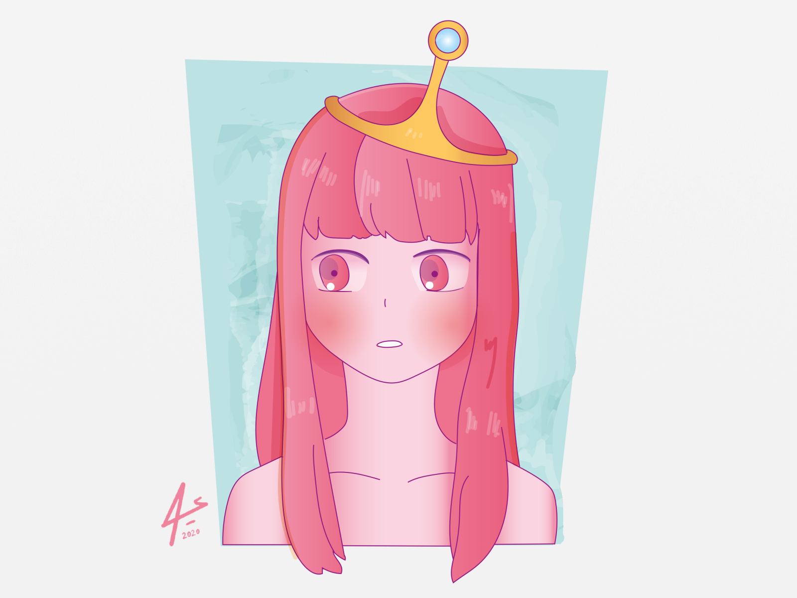 princess bubblegum by Mohamad Ali Alagha on Dribbble