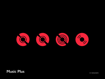 Music Plus App Icon app branding design logo mobile