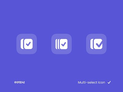 Multi-Select Icon icon logo ui