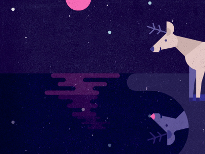 Pink nose by Hana Lee on Dribbble