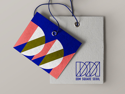 Dynamic Path colors ddm dynamic fashion brand geometric logo tag
