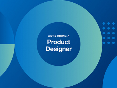 We're hiring a Product Designer fintech insurance jobs product designer remote ui ux work