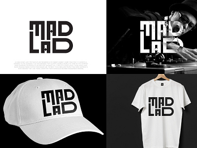 MADLAD brandidentity branding creative design dj icon logo logodesign minimal modern music