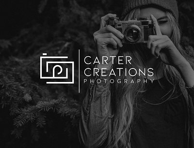 Carter Creations branding creative design design icon latter logo logo logodesign minimal photographer photography