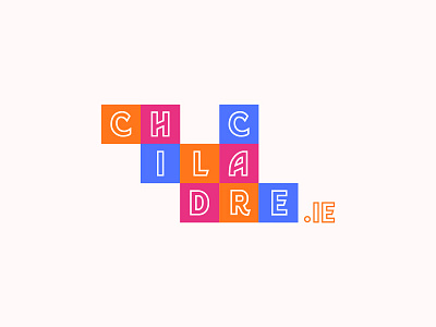 Childcare.ie app blue branding design graphism icon identity illustration logo logotype montpellier mtp typogaphy vector web