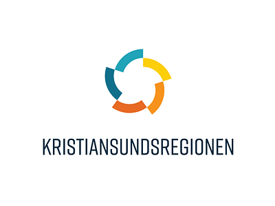 Logo for the region of Kristiansund, Norway branding identity logo