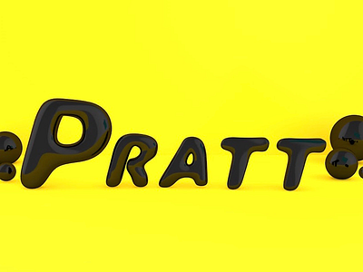 Typography for Pratt C4D exercise