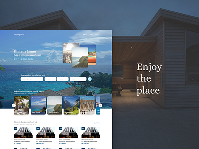 Travel & Accommodation App - #UI Exploration