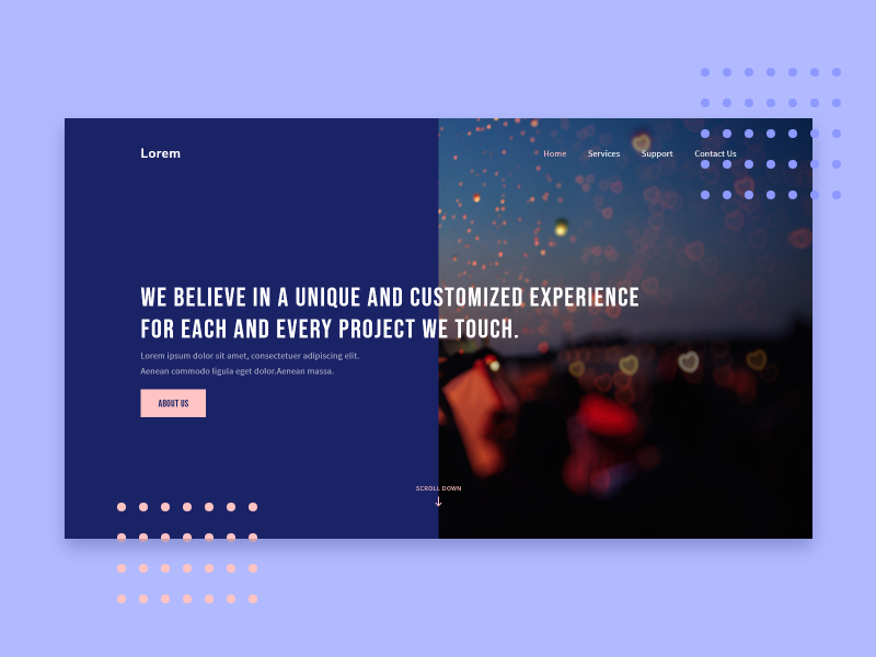 Landing Page - Exploration by Muhammad Alif on Dribbble