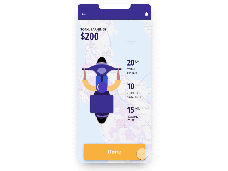 Location Tracker | Interaction Design | Daily UI #20