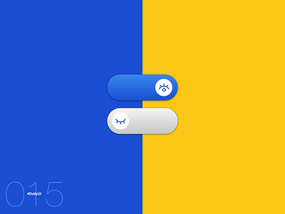 On/Off Switch | Daily UI - 015 clean design daily ui 015 dailyui dailyuichallenge design digital on off switch simple uidesign