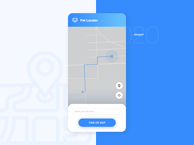 Location Tracker | Daily UI - 020