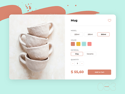 Customize Product | Daily UI - 033