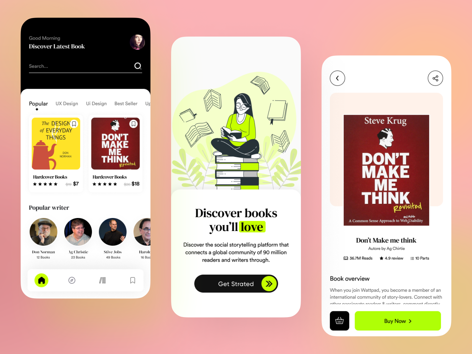 Book Selling App by Kamrul Hasan on Dribbble