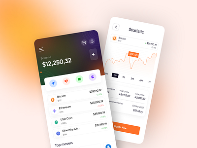 Crypto Invest Wallet App