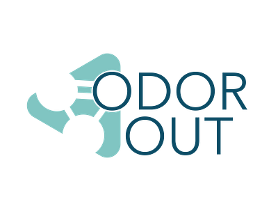 OdorOut Logo v2 branding design icon illustrator logo vector