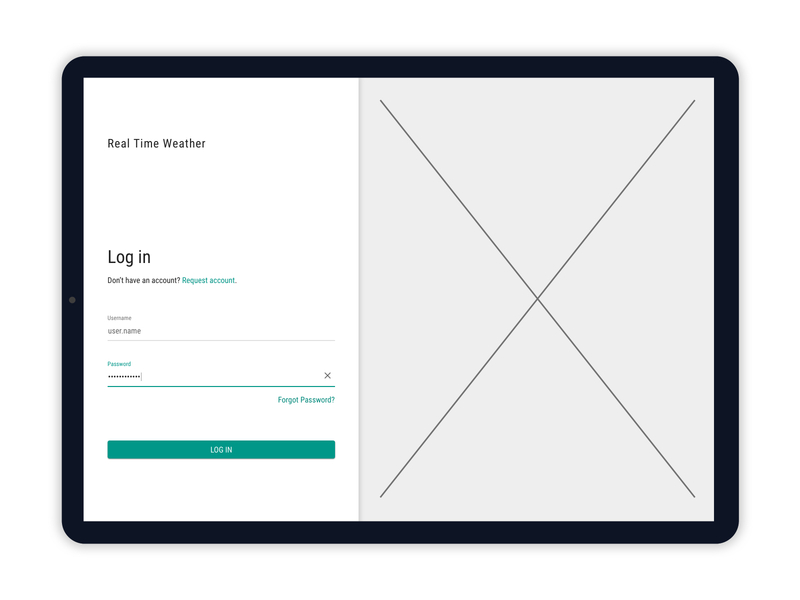 Log In Wireframe interface login login screen login wireframe mid fidelity wireframe prototype ui user experience user experience design user experience designer user interface ux wireframe wireframe design wireframing