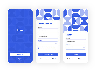Daily UI #001: Sign In account account creation app design app ui app ui ux app uiux app ux create account daily ui dailyui design illustration interface modern sign in sign in page ui user account user experience user interface