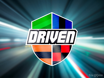 Teen Extreme 2019 Theme Logo: Driven