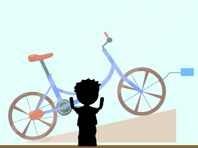 Kid and Bicycle