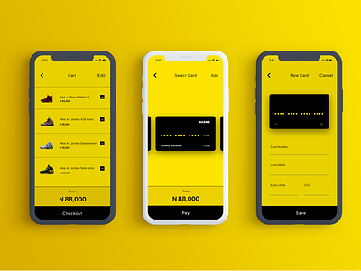 Daily UI - Day 2 Credit Card Checkout daily ui dailyui mobile app design ui design uidesign ux ui ux design