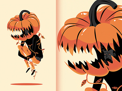 Halloween print halloween print pumpkin