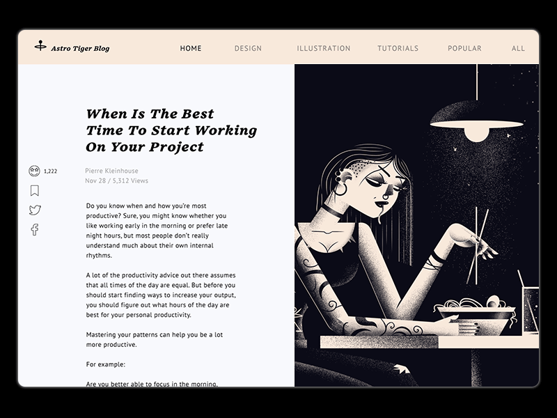 Blog Design