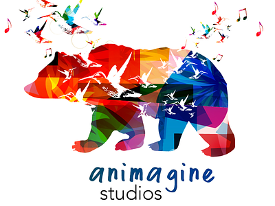 Logo Concept for a New Multimedia Studio abstract branding design graphic design logo multimedia
