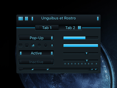 Unguibus et Rostro #2 mac macthemes os x ui user interface