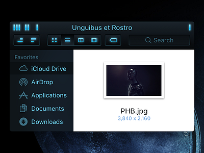 Unguibus et Rostro #3 mac macthemes os x ui user interface