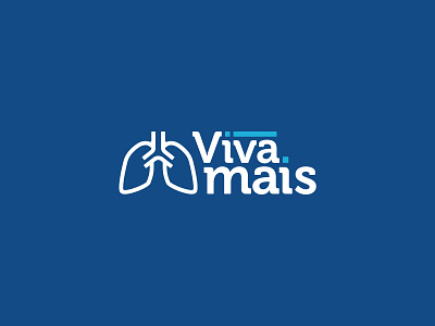 Viva Mais 2019 brand design graphic design health icon inspiration logo logo 2d lung lungs mark vector